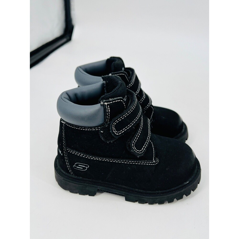 Skechers Adventure Footwear Boots Toddler Boy Size 7 Black